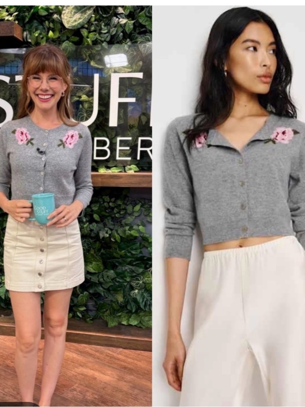 Reformation Gracie Cashmere Cardigan